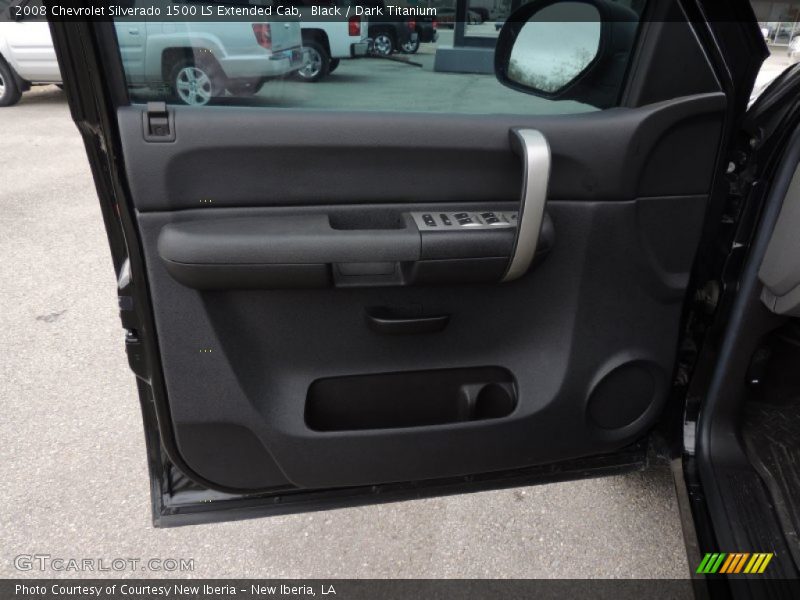 Black / Dark Titanium 2008 Chevrolet Silverado 1500 LS Extended Cab