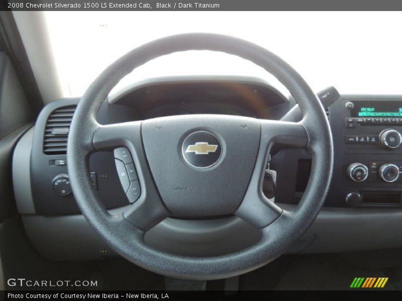 Black / Dark Titanium 2008 Chevrolet Silverado 1500 LS Extended Cab