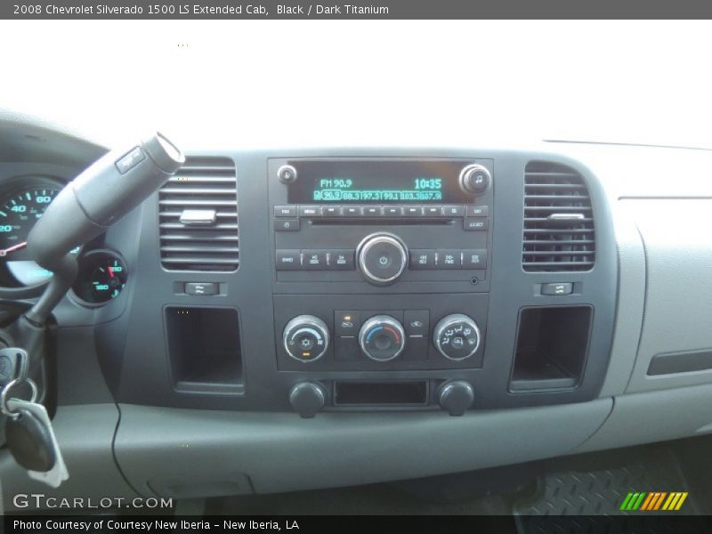 Black / Dark Titanium 2008 Chevrolet Silverado 1500 LS Extended Cab