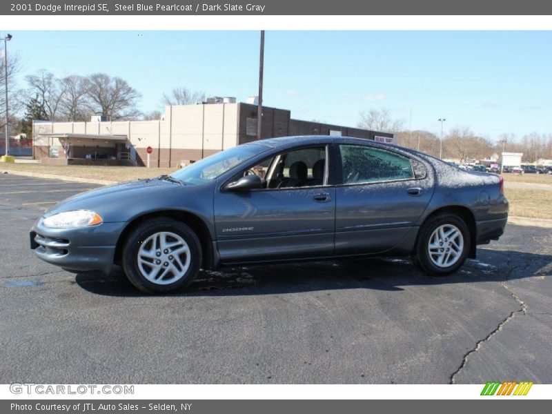 Steel Blue Pearlcoat / Dark Slate Gray 2001 Dodge Intrepid SE