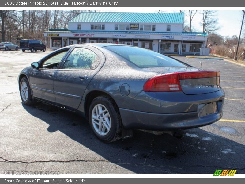 Steel Blue Pearlcoat / Dark Slate Gray 2001 Dodge Intrepid SE