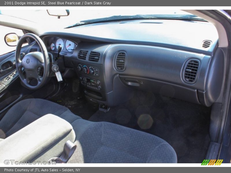 Steel Blue Pearlcoat / Dark Slate Gray 2001 Dodge Intrepid SE