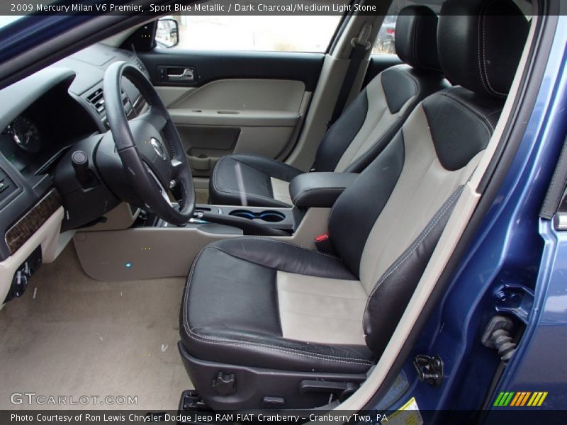 Front Seat of 2009 Milan V6 Premier