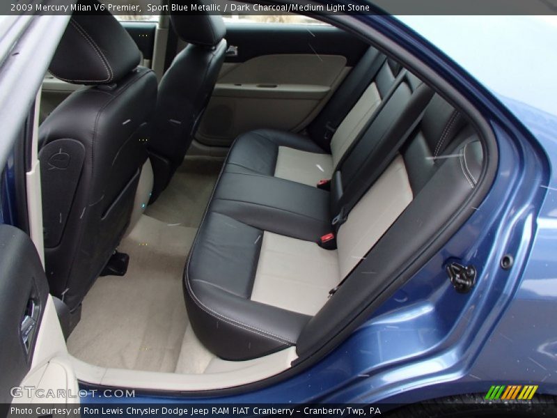 Rear Seat of 2009 Milan V6 Premier