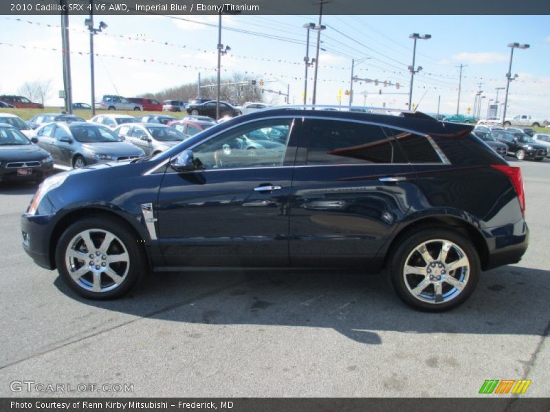 Imperial Blue / Ebony/Titanium 2010 Cadillac SRX 4 V6 AWD