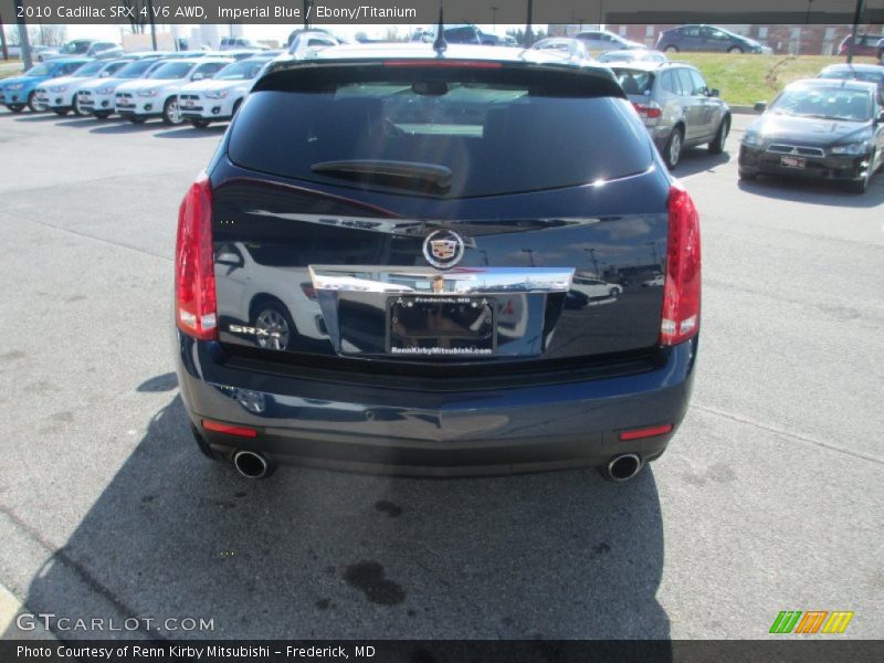 Imperial Blue / Ebony/Titanium 2010 Cadillac SRX 4 V6 AWD