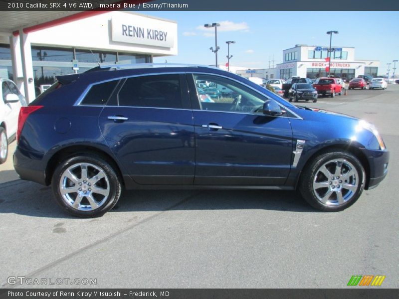 Imperial Blue / Ebony/Titanium 2010 Cadillac SRX 4 V6 AWD