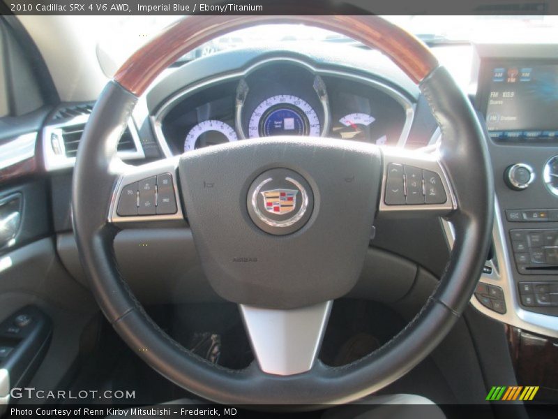 Imperial Blue / Ebony/Titanium 2010 Cadillac SRX 4 V6 AWD
