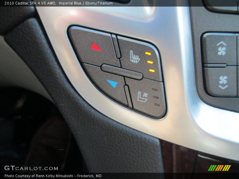 Imperial Blue / Ebony/Titanium 2010 Cadillac SRX 4 V6 AWD