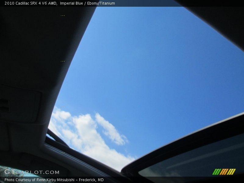 Imperial Blue / Ebony/Titanium 2010 Cadillac SRX 4 V6 AWD