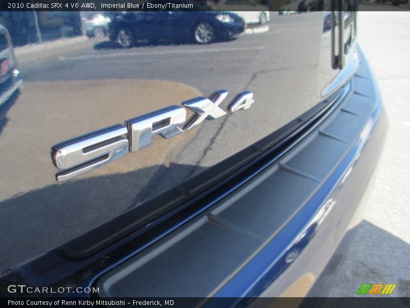 Imperial Blue / Ebony/Titanium 2010 Cadillac SRX 4 V6 AWD
