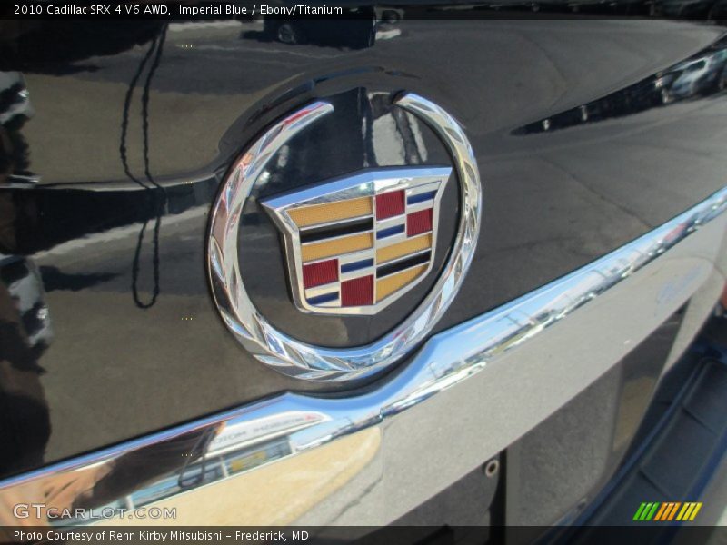 Imperial Blue / Ebony/Titanium 2010 Cadillac SRX 4 V6 AWD