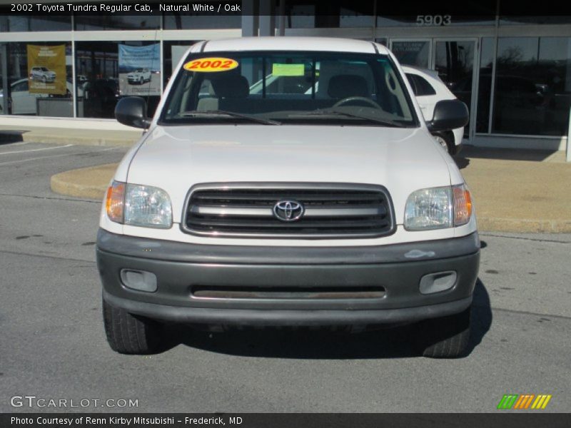 Natural White / Oak 2002 Toyota Tundra Regular Cab