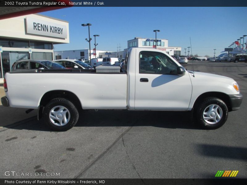 Natural White / Oak 2002 Toyota Tundra Regular Cab