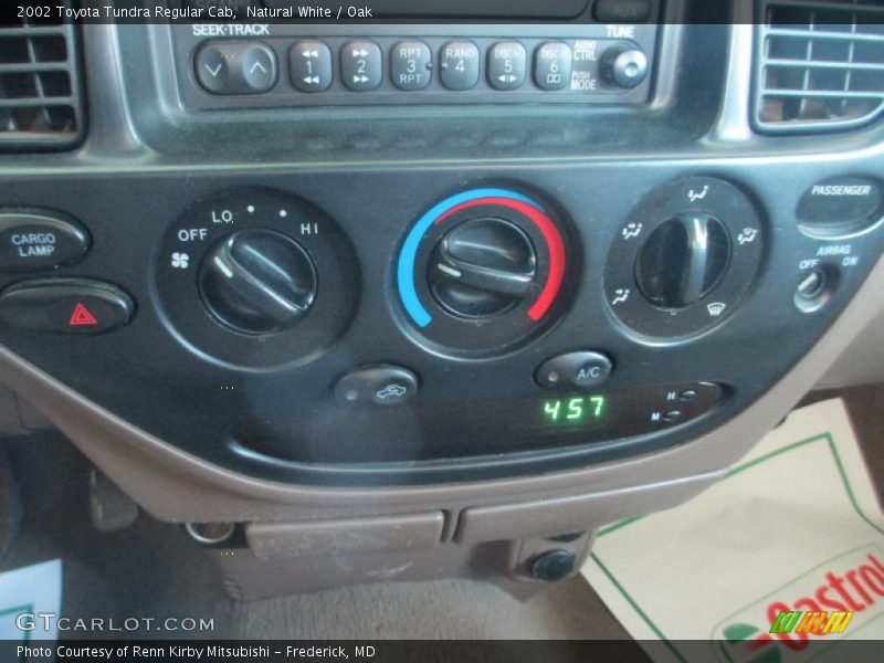 Natural White / Oak 2002 Toyota Tundra Regular Cab