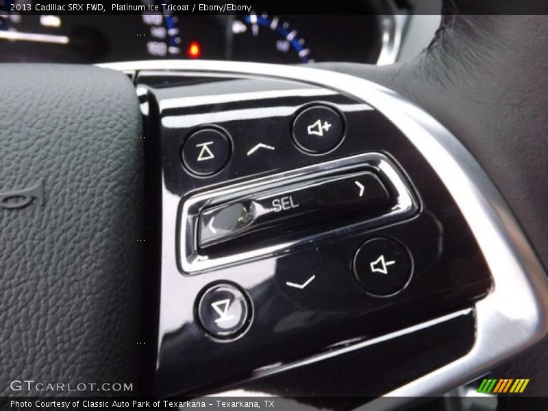 Platinum Ice Tricoat / Ebony/Ebony 2013 Cadillac SRX FWD
