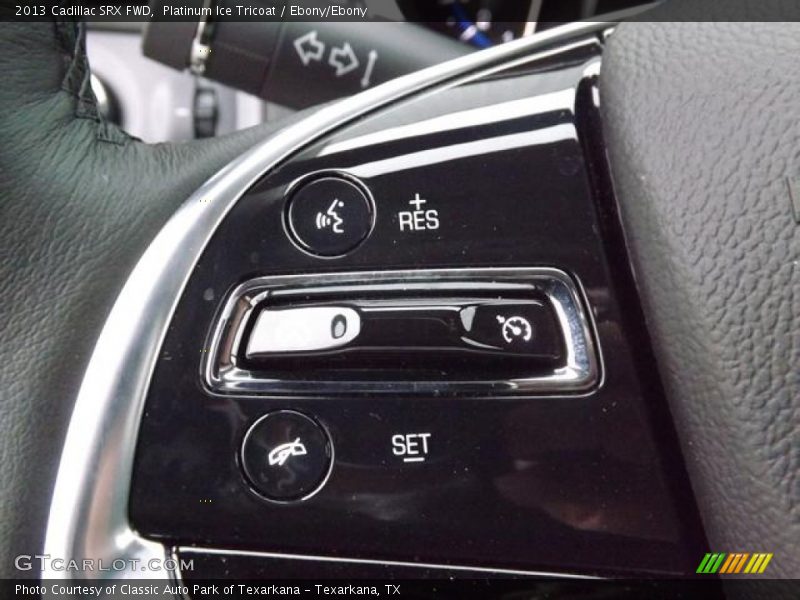 Platinum Ice Tricoat / Ebony/Ebony 2013 Cadillac SRX FWD
