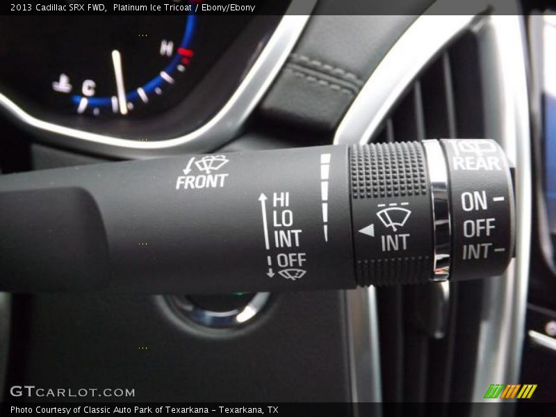 Platinum Ice Tricoat / Ebony/Ebony 2013 Cadillac SRX FWD