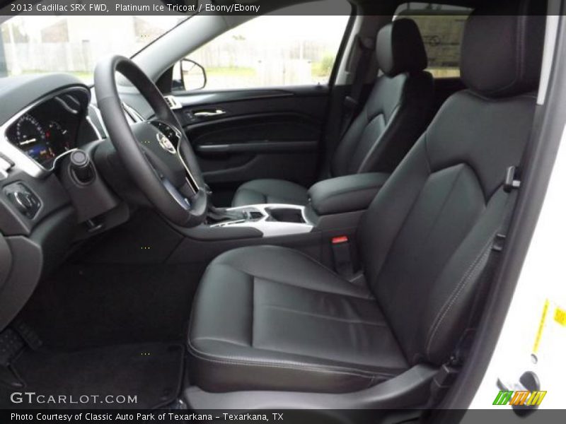 Platinum Ice Tricoat / Ebony/Ebony 2013 Cadillac SRX FWD