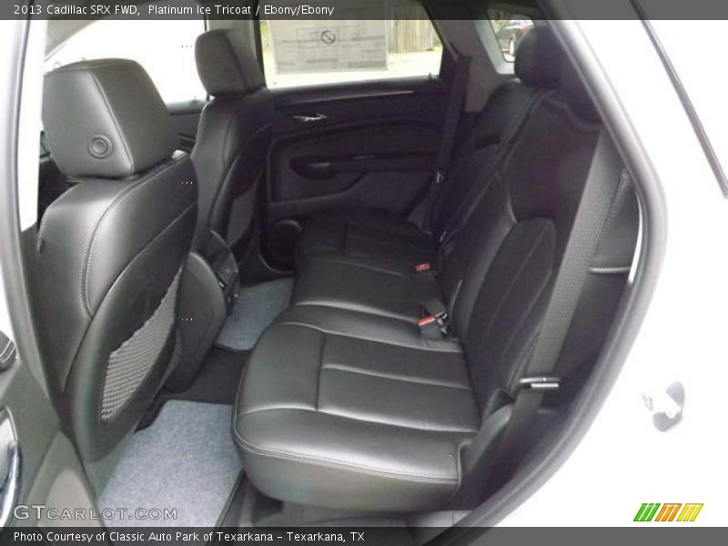 Platinum Ice Tricoat / Ebony/Ebony 2013 Cadillac SRX FWD
