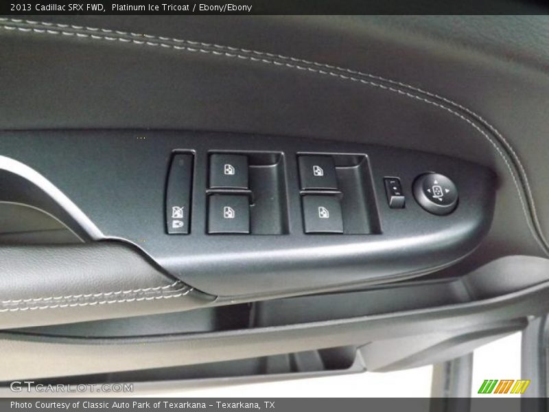 Platinum Ice Tricoat / Ebony/Ebony 2013 Cadillac SRX FWD