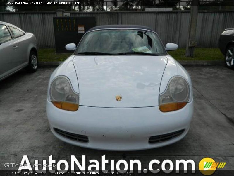 Glacier White / Black 1999 Porsche Boxster