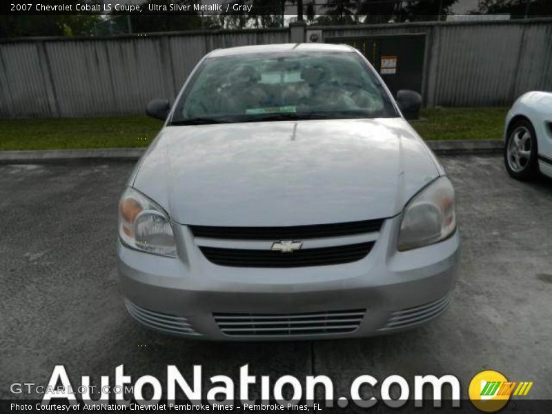 Ultra Silver Metallic / Gray 2007 Chevrolet Cobalt LS Coupe