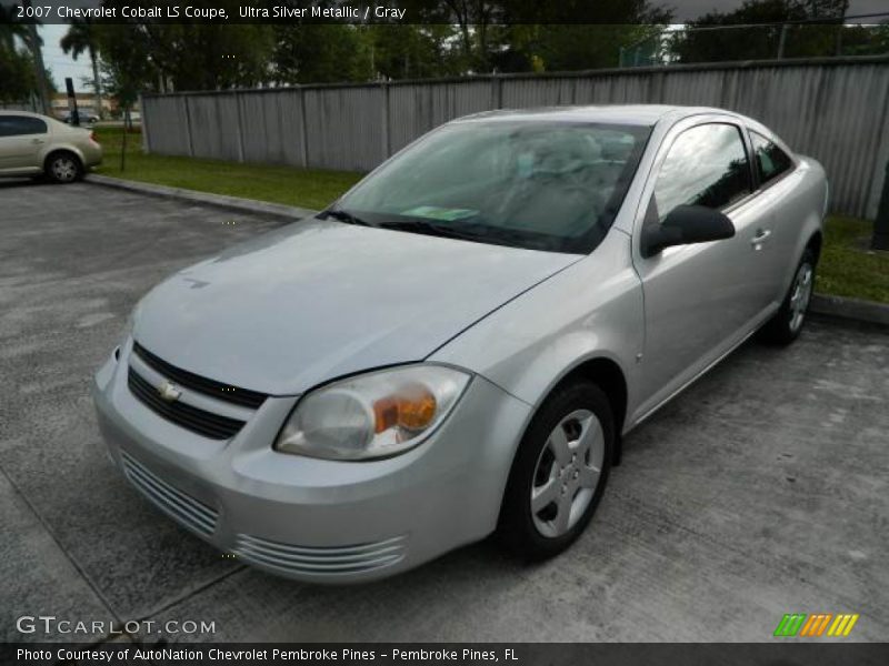 Ultra Silver Metallic / Gray 2007 Chevrolet Cobalt LS Coupe