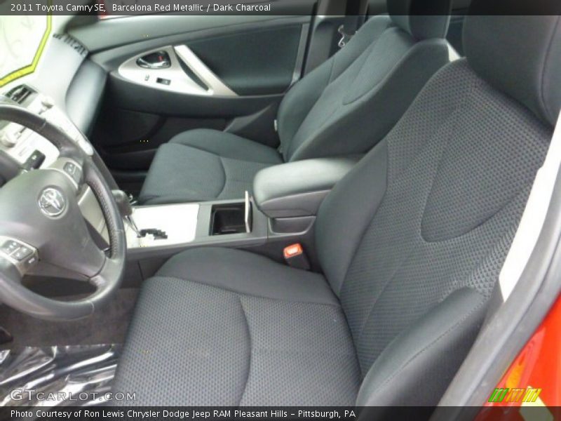 Barcelona Red Metallic / Dark Charcoal 2011 Toyota Camry SE