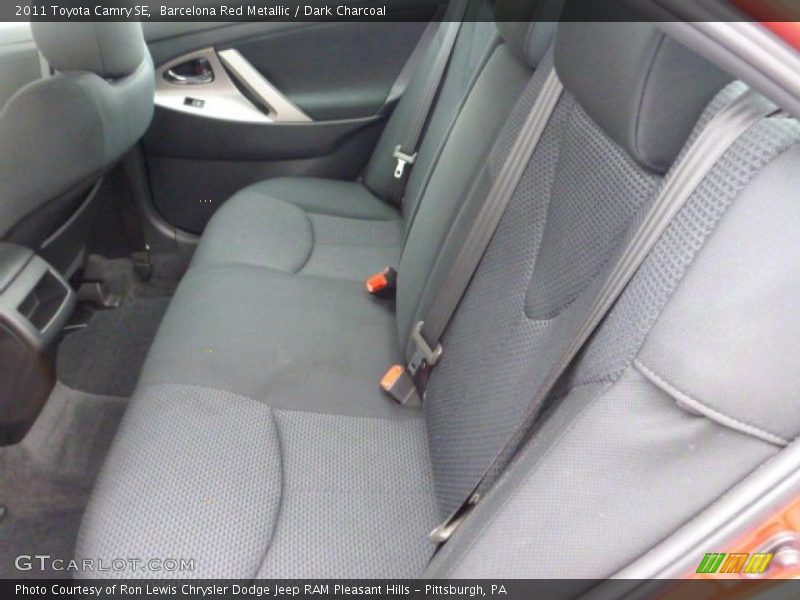 Barcelona Red Metallic / Dark Charcoal 2011 Toyota Camry SE