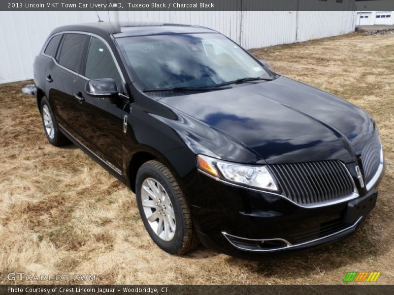 Tuxedo Black / Charcoal Black 2013 Lincoln MKT Town Car Livery AWD