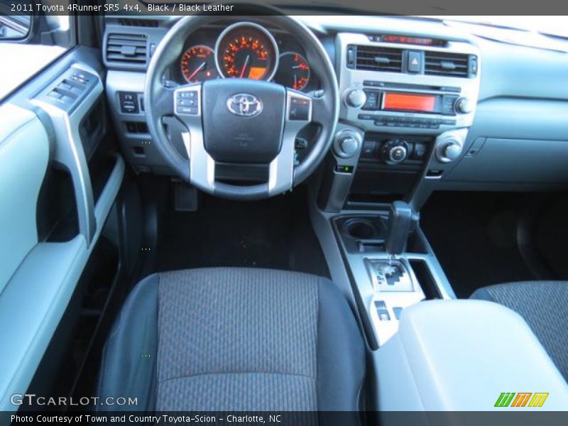 Black / Black Leather 2011 Toyota 4Runner SR5 4x4