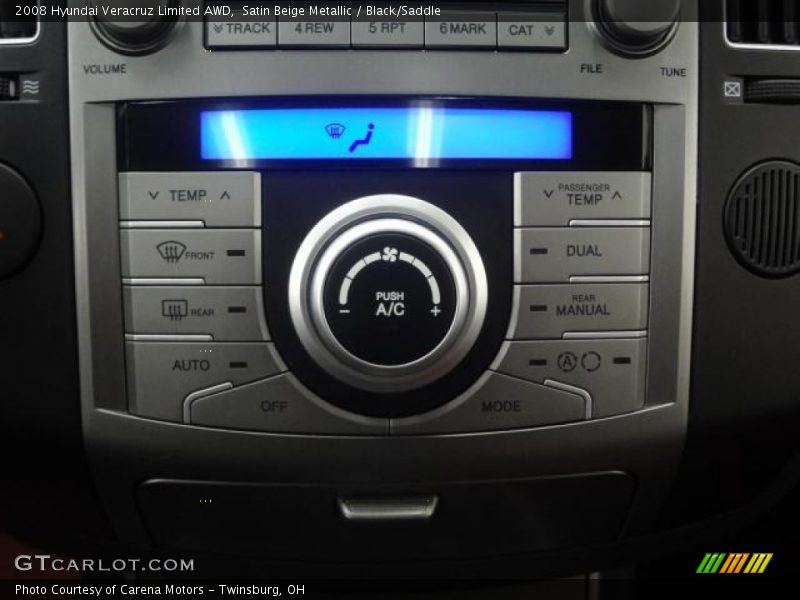 Satin Beige Metallic / Black/Saddle 2008 Hyundai Veracruz Limited AWD