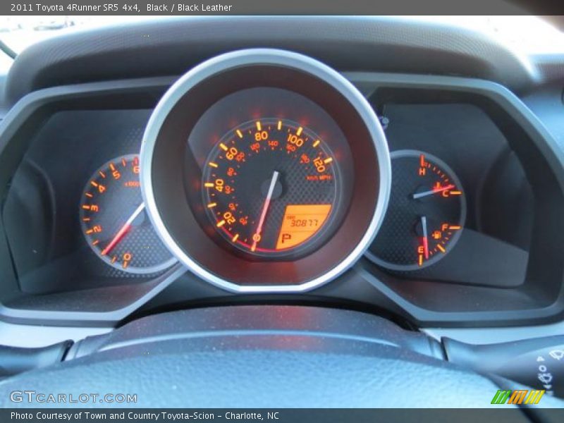 Black / Black Leather 2011 Toyota 4Runner SR5 4x4