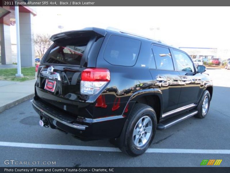Black / Black Leather 2011 Toyota 4Runner SR5 4x4
