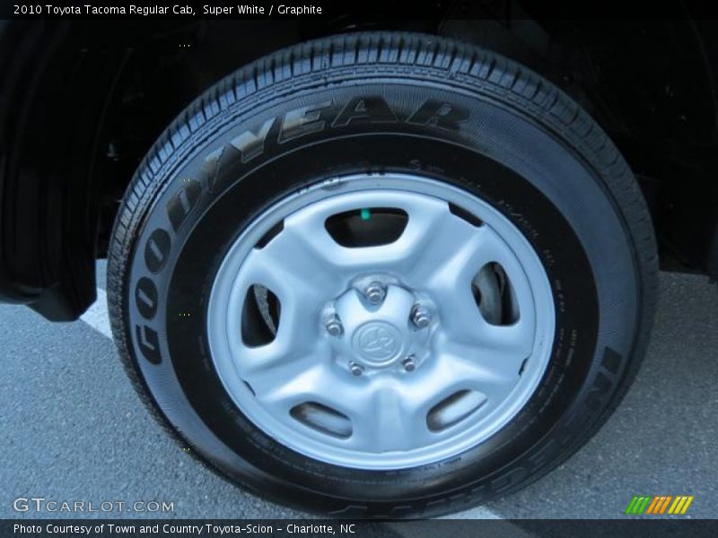 Super White / Graphite 2010 Toyota Tacoma Regular Cab