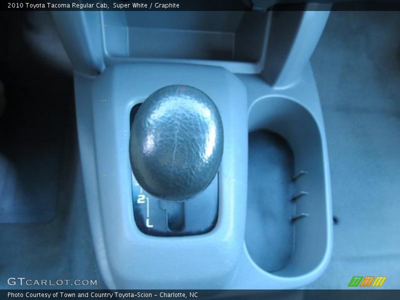 Super White / Graphite 2010 Toyota Tacoma Regular Cab