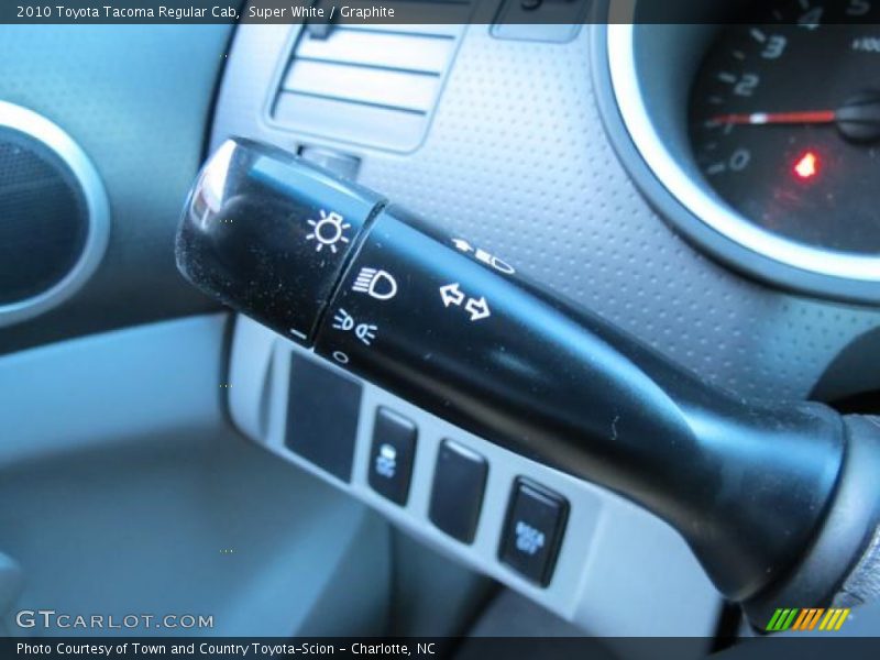 Super White / Graphite 2010 Toyota Tacoma Regular Cab