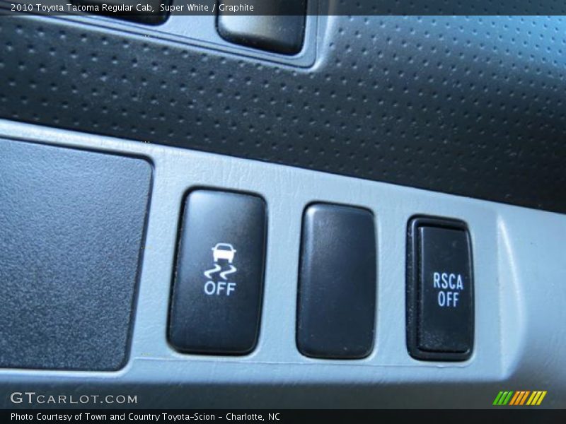 Super White / Graphite 2010 Toyota Tacoma Regular Cab