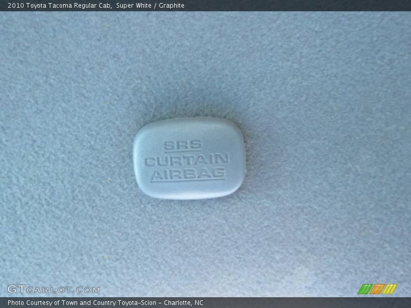 Super White / Graphite 2010 Toyota Tacoma Regular Cab