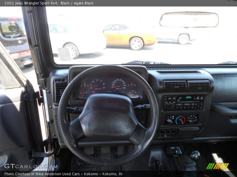 Black / Agate Black 2001 Jeep Wrangler Sport 4x4