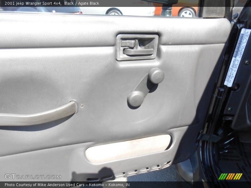 Black / Agate Black 2001 Jeep Wrangler Sport 4x4