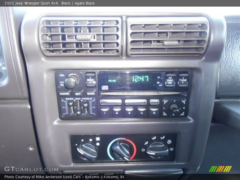 Black / Agate Black 2001 Jeep Wrangler Sport 4x4