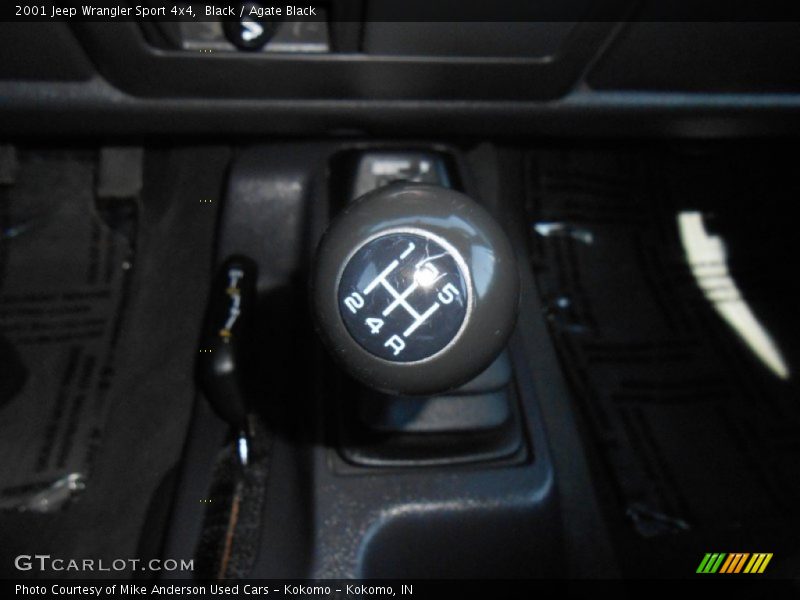 Black / Agate Black 2001 Jeep Wrangler Sport 4x4