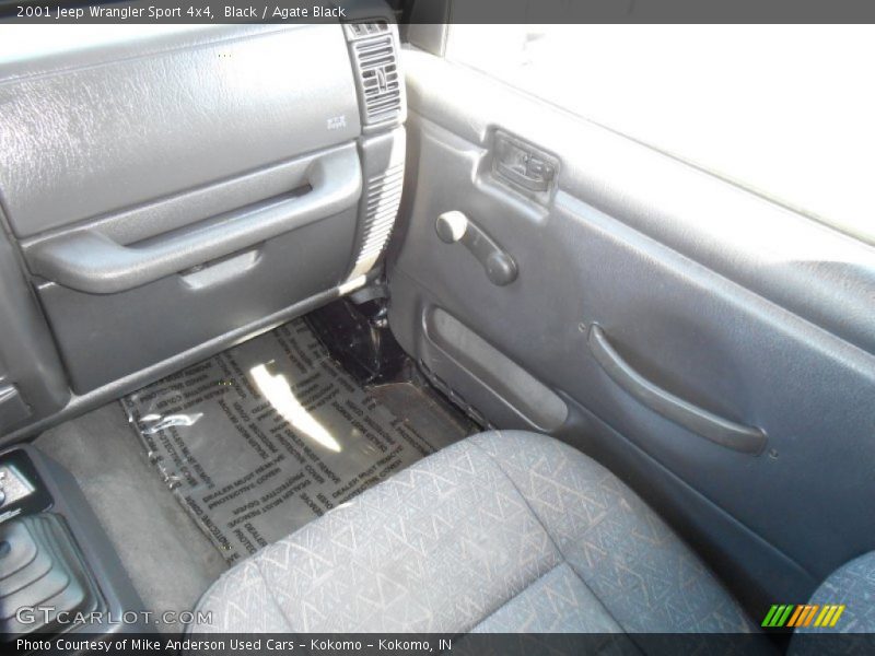 Black / Agate Black 2001 Jeep Wrangler Sport 4x4