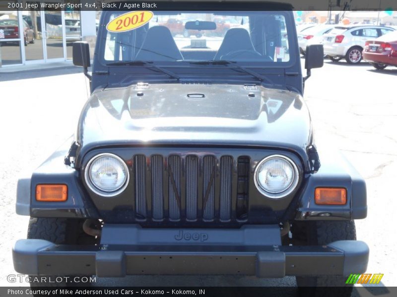 Black / Agate Black 2001 Jeep Wrangler Sport 4x4