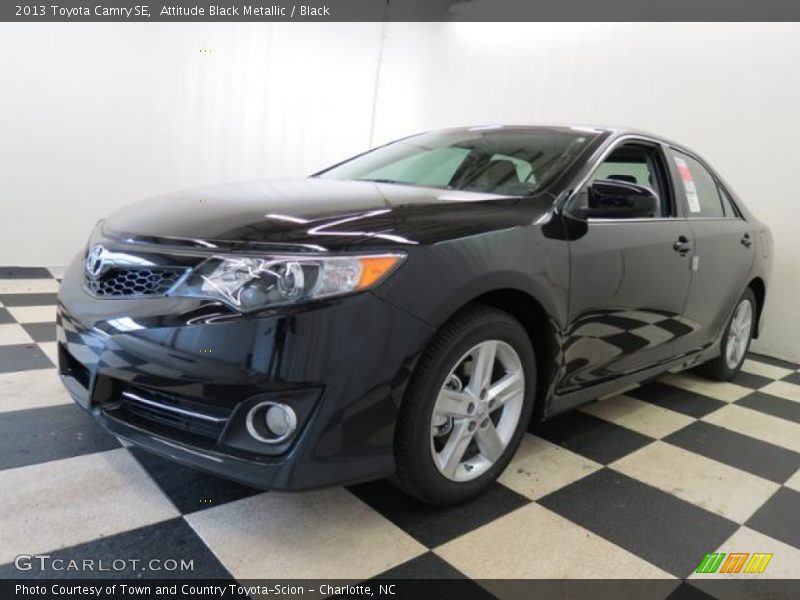 Attitude Black Metallic / Black 2013 Toyota Camry SE