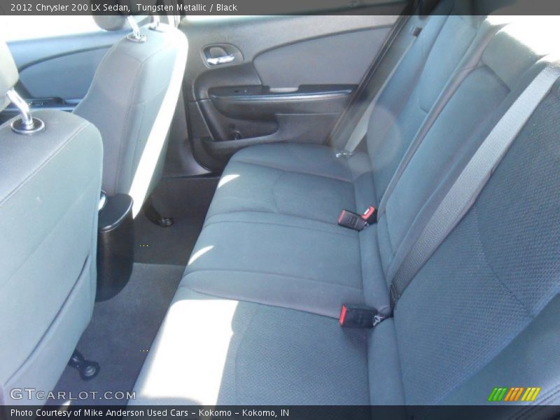 Tungsten Metallic / Black 2012 Chrysler 200 LX Sedan