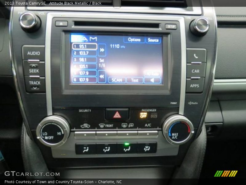 Attitude Black Metallic / Black 2013 Toyota Camry SE