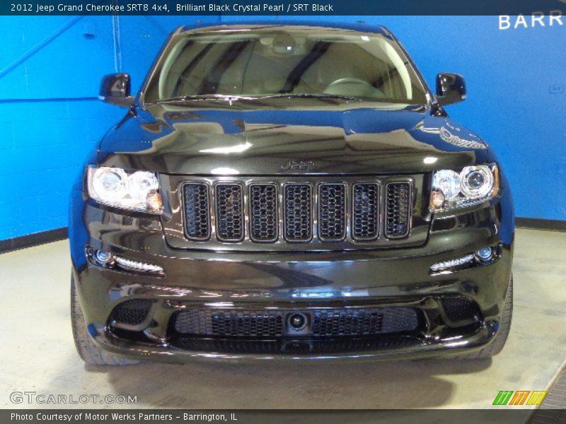 Brilliant Black Crystal Pearl / SRT Black 2012 Jeep Grand Cherokee SRT8 4x4